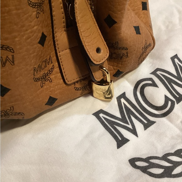 MCM Cognac Bowler’s Bag - Picture 6 of 16